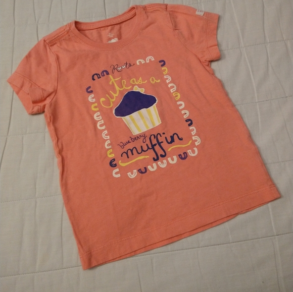 Size 3T toddler baby girl cupcake muffin roots t-shirt - Picture 8 of 15